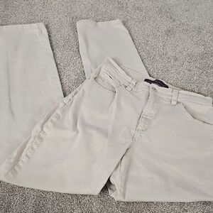 E6🔹️Gloria Vanderbilt Amanda Khaki Trousers